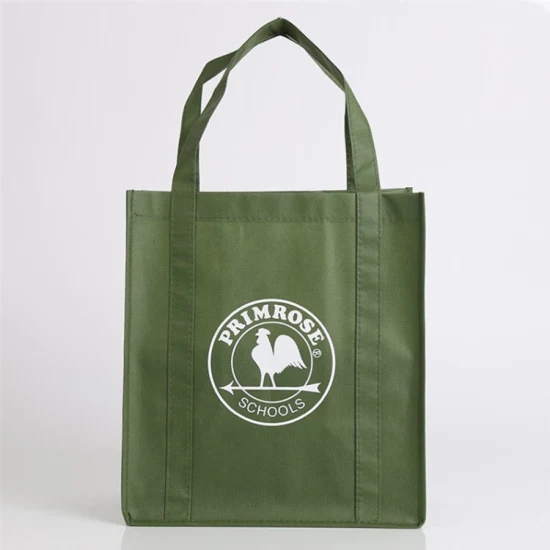 Promotional Non Woven Bag Wtih Logo China Factory Cheap Carry Bag Non Woven Custom Big Reusable Shopping Bag