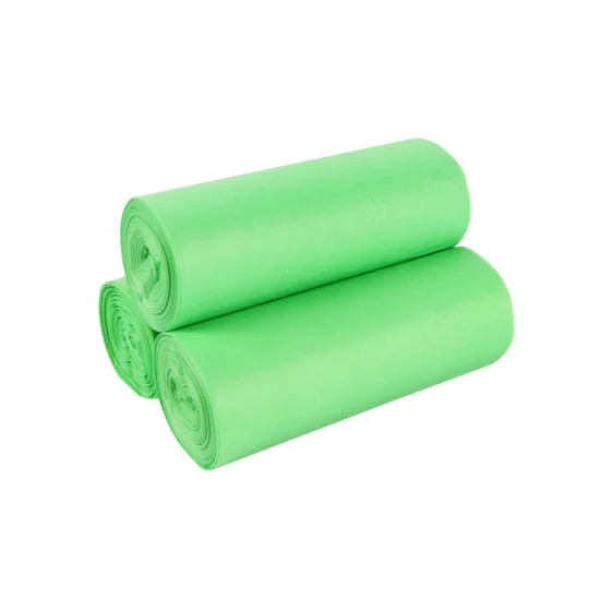 Biodegradable Free Plastic Pbat PLA 100% Compostable Cornstarch Kitchen Garbage Trash Bags