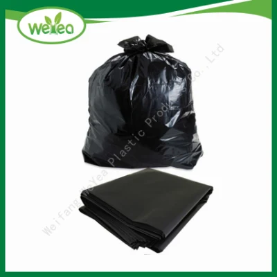 Eco Friendly HDPE Cornstarch Plastic Garbage Bags